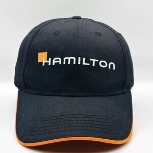 AUTHENTIC HAMILTON WATCH COMPANY HAT BASEBALL CAP ADJUSTABLE ONE SIZE ORIGINAL